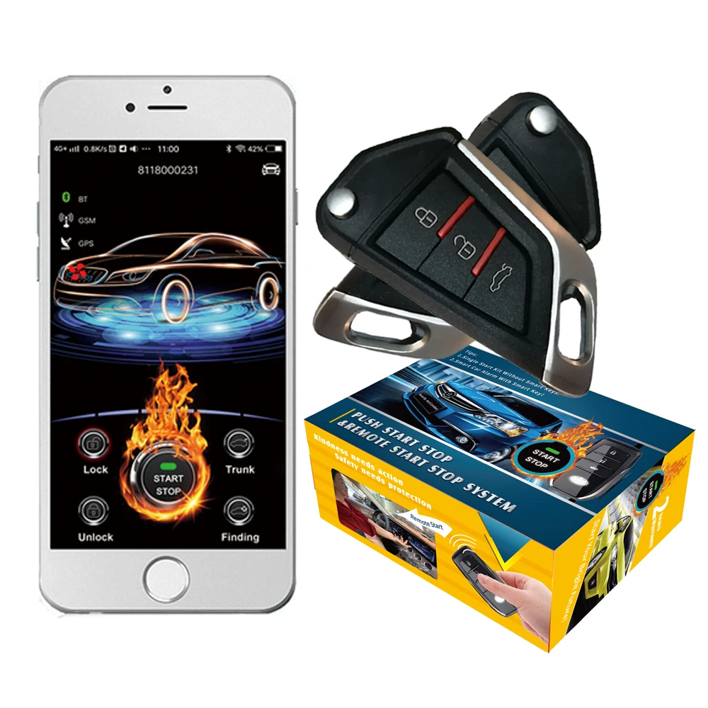 Автомобильная сигнализация Cardot, 2g, gps, gsm, пассивный бесключевой вход Автомобильная сигнализация Cardot, 2g, gps, gsm, пассивный бесключевой вход