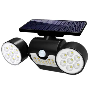 

New Solar Induction Control LED Lights Courtyard Corridor Spotlights Outdoor Waterproof 30 Lights Landscape Wall Lights