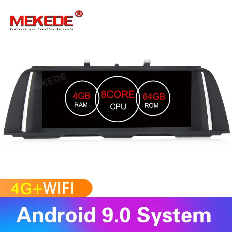  4G LTE 8cores 4GB+64GB car multimedia android 9.0 gps navigation system for BMW 5 Series F10 F11 52