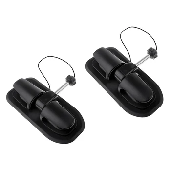 

2 Pieces 200mm x 90mm Kayak Oar Lock Patch Mount for Inflatable Boat Fishing Kayak Dinghy