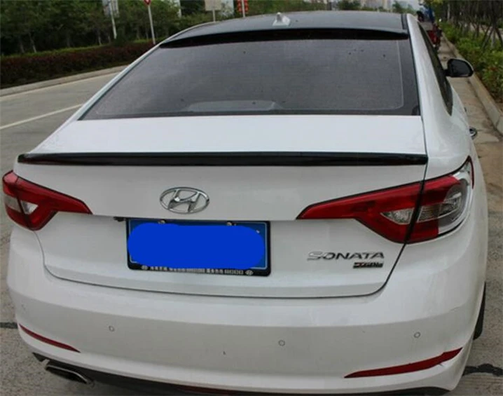 Спойлер для Hyundai Sonata спойлер из АБС материала заднего крыла автомобиля задний