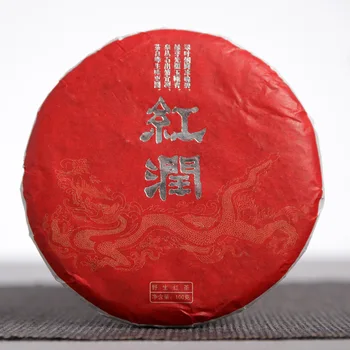 

Yunnan Black Tea 2019 ruddy big tree tea ruddy cake 100g DCMY