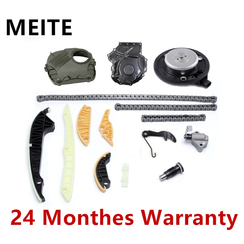 15PCS Timing Chain Tensioner Guide Raile Set For Audi A4 A6 VW Jetta Passat Skoda Seat 1.8T 2.0T 06K109467K 06H109467 06H109507N |
