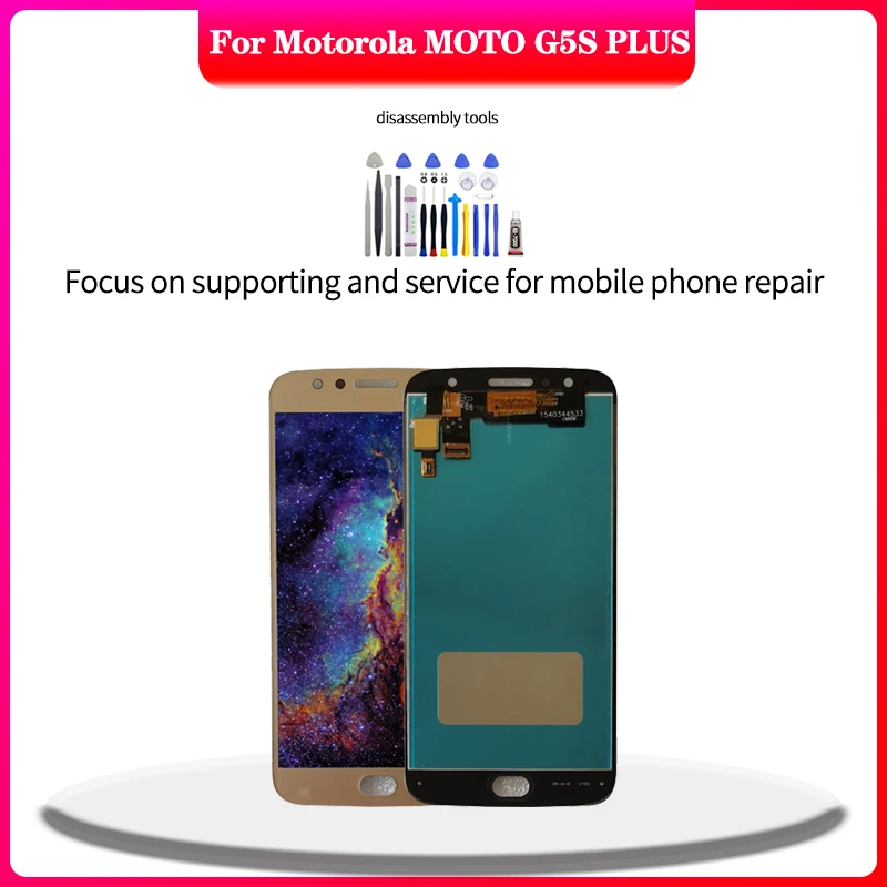 Original Display For Motorola MOTO G5s plus XT1804 1806 LCD Touch