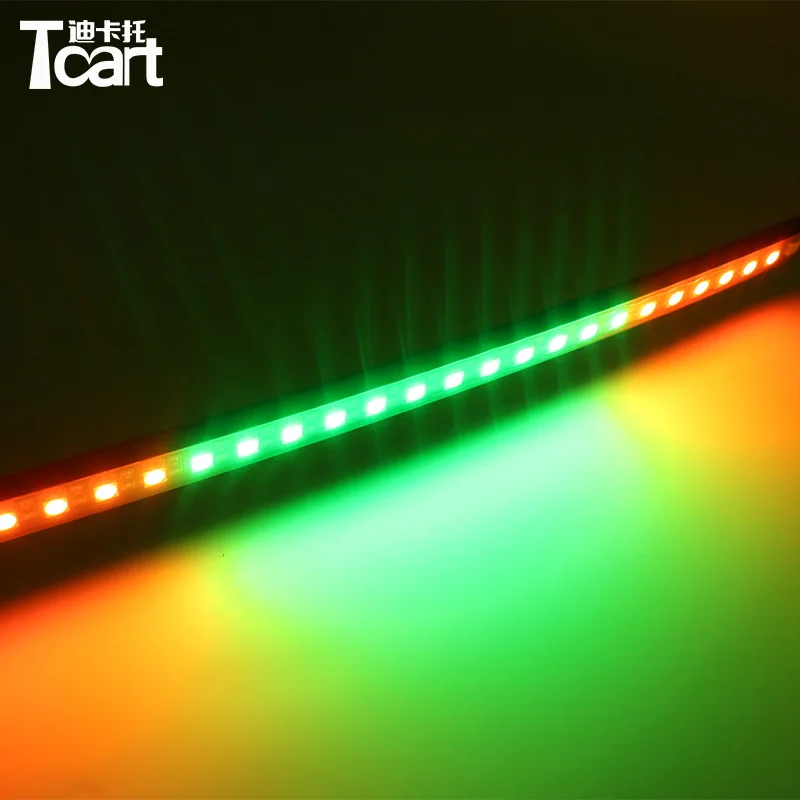 Tcart впускной решетка динамический led RGB 7 видов цветов огни для bmw e81e82 e87 e88 f20 f21 e46 e36 e60 g30 e90 E91 e92 f30 F31 F31