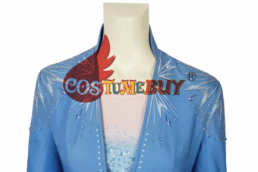 Costumebuy/Снежная королева; Принцесса Эльза; карнавальный костюм на Хэллоуин; Disfraz; платье Эльзы и Анны; ботинки; наряд; костюм для взрослых девочек