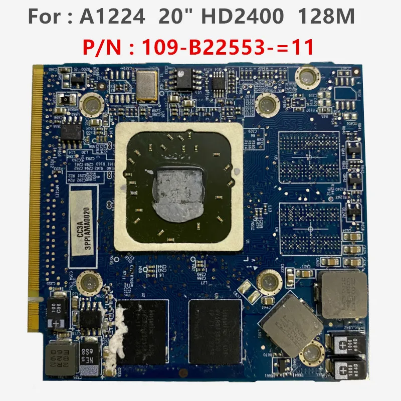 Тестер HD2400 109-B22553-11 Radeon Для iMac 24 &quotA1224 128 МБ A1225 256 Мб VGA Видео HD2600 109-B22531-10 графическая