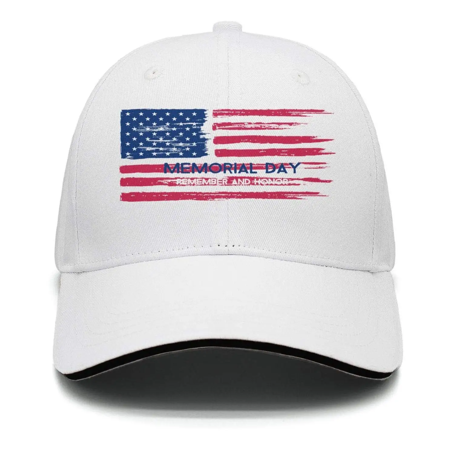 TSDFCMemorial Day Remember and Honor, Мужская кепка в стиле хип-хоп с регулируемой сеткой, хлопковая бейсболка, кепки