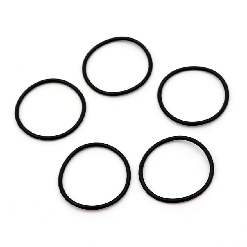 Rubber O Rings Silicone O Rings Keycap O Rings 10pcs 15-50mm x 1.5mm Flashlight Rubber Waterproof O-ring Seal