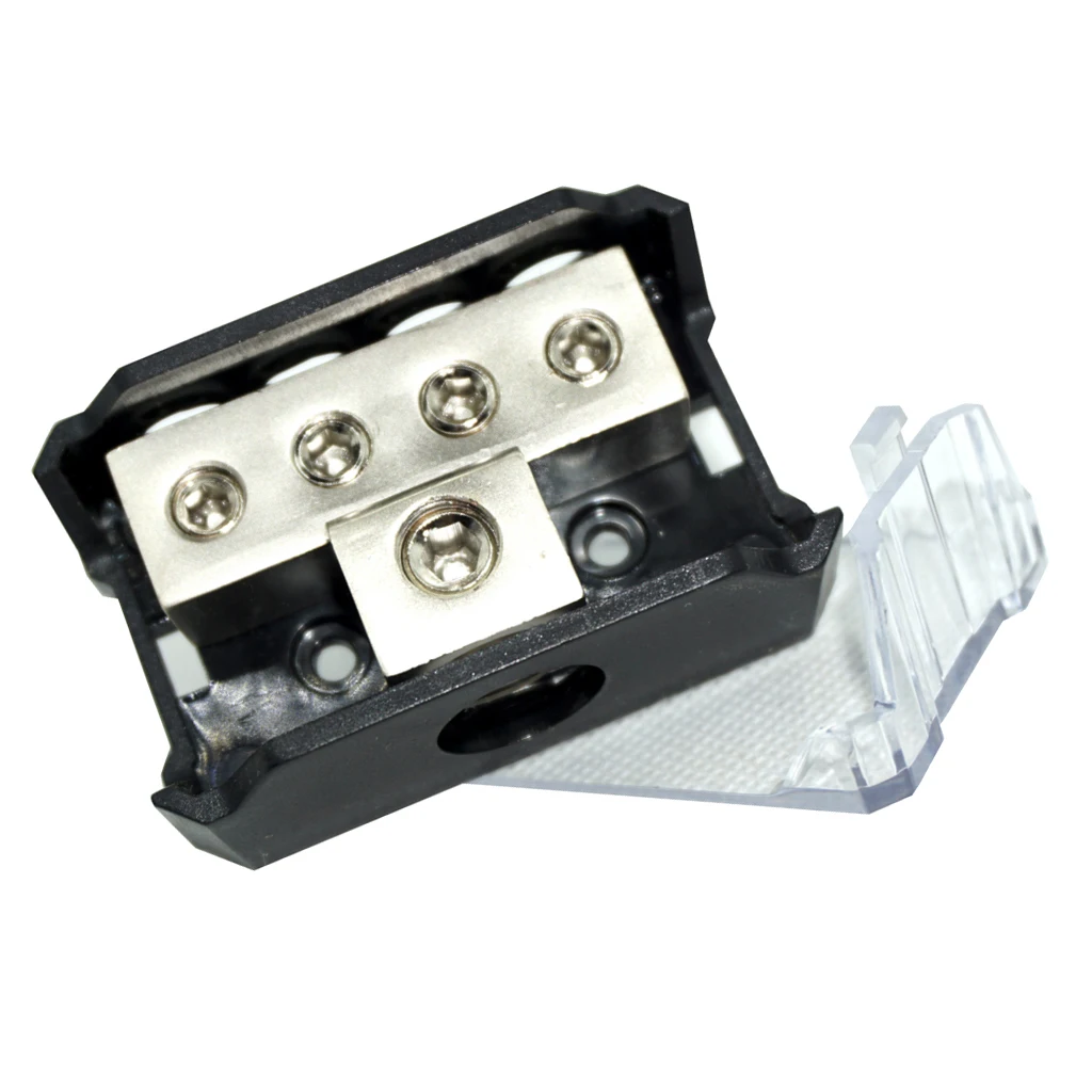 Digital Power Amplifier Distribution Block Splitter (1* 0GA To 4* 4GA Port)
