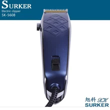 Surker, электрический триммер для волос, SK-5608, проводная, для детей, электрическая машинка для стрижки волос, виски, триммер для бороды, лезвие, регулируемое