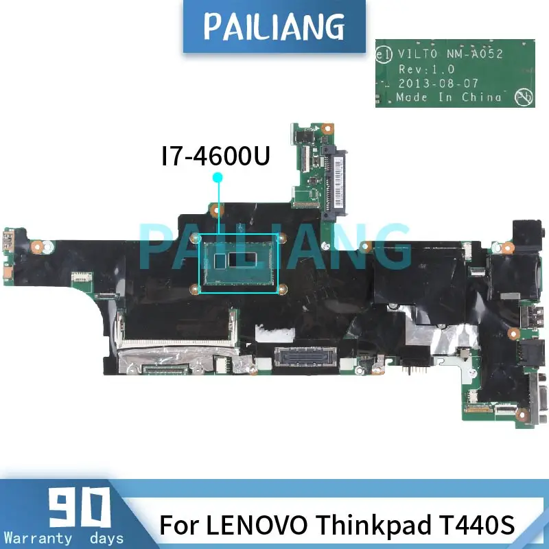 pasion- placa principal com 4gb de ram ddr3 para lenovo thinkpad t440s Placa-mãe para notebook - Imagem 2