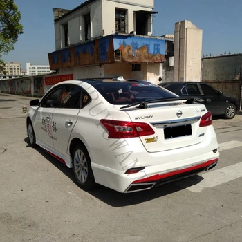 

Use for Nissan Sentra/sylphy Spoiler 2012-2018 Sentra/sylphy Spoiler High Quality ABS Material Painted Color for Sentra Spoiler