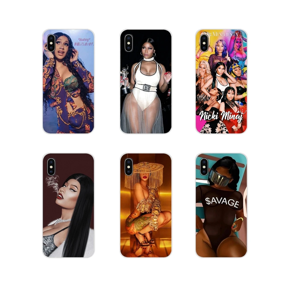 Cardi B Nicki Minaj для Huawei G7 G8 P8 P9 P10 P20 P30 Lite Mini Pro P Smart Plus 2017 2018 2019 аксессуары чехлы