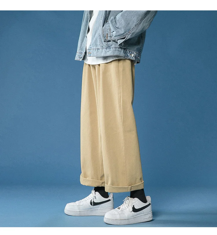 wide leg ankle pants