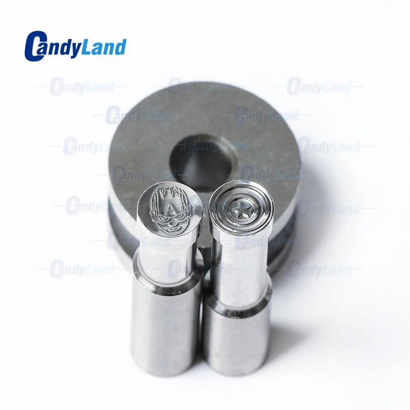 

CandyLand Captain Logo Tablet Die 3D Pill Press Mold Candy Punching Die Custom Logo Calcium Tablet Punch Die For TDP 0 Machine