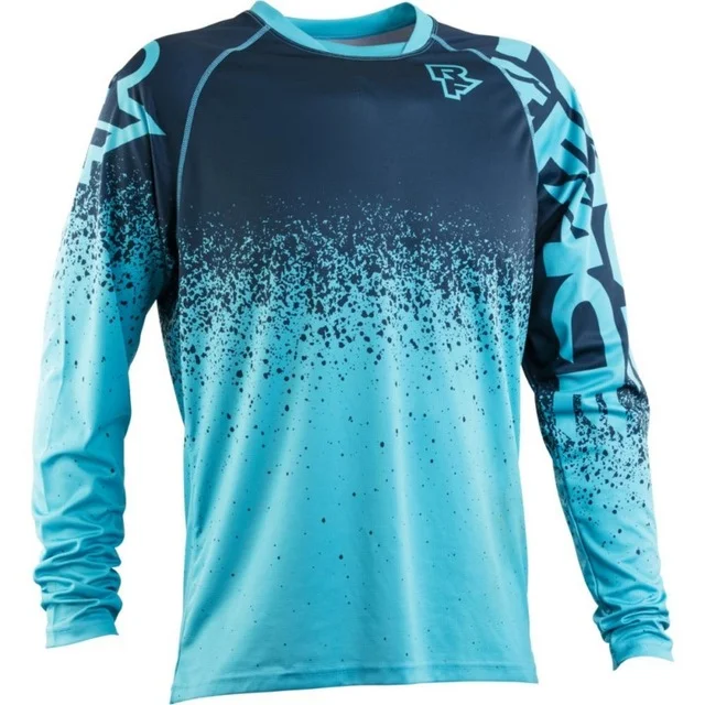 thumbnail image 1 of Maillot de descenso para bicicleta de montaña, motocross, manga larga, para hombre, BMX, CARRERAS, 1 of 5