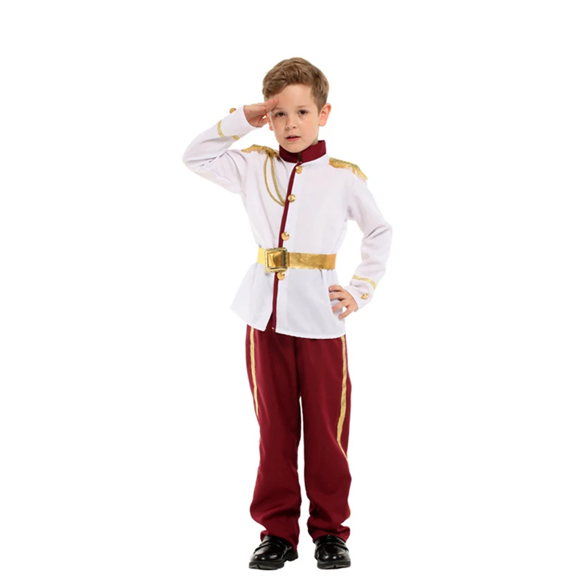 King Corona Bambini Costume Principe Reale Ragazzi Bambini Libro Settimana Costume Accessorio 