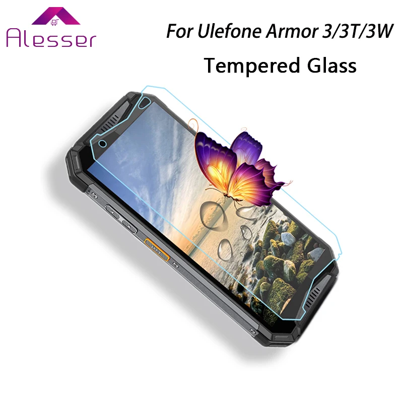 Alesser для Ulefone Armor 3 Премиум Закаленное стекло пленка защитная стальная 3T 3W