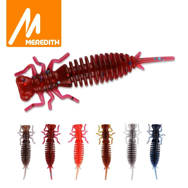 10pcs 80mm 2.2g Soft Silicone Fishing Lure Minnow Saltwater Freshwater Worms  Wobblers Artificial Bait Bass Tackle Jigs