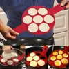 Utensilio de cocina antiadherente para hacer tortitas, máquina redonda para hacer tortitas con forma de corazón, molde para huevos, accesorios para hornear en la cocina ► Foto 1/6