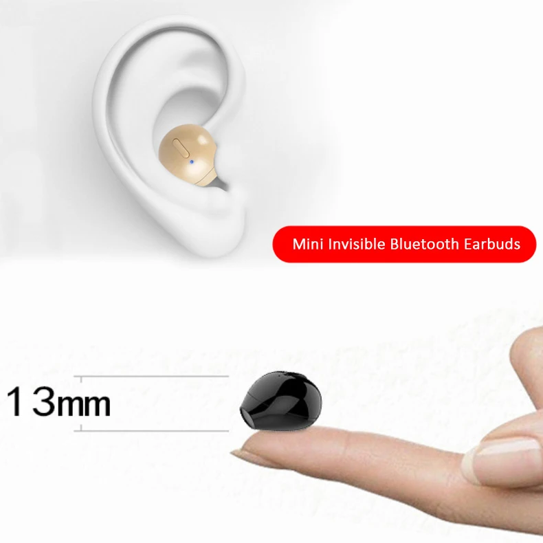 Mini Pods Invisible Bluetooth Car Earphone with Microphone/Waterproof/Nano Size/One key control/Charing Case/15Hours Playtime Mini Pods Invisible Bluetooth Car Earphone with Microphone/Waterproof/Nano Size/One key control/Charing Case/15Hours Playtime