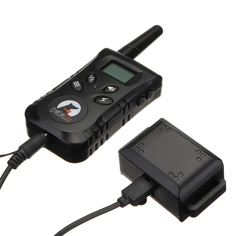 

Electric Dog Training Collar Pet Remote Control Waterproof Rechargeable With LCD Display For All Size Shock Vibration Sound