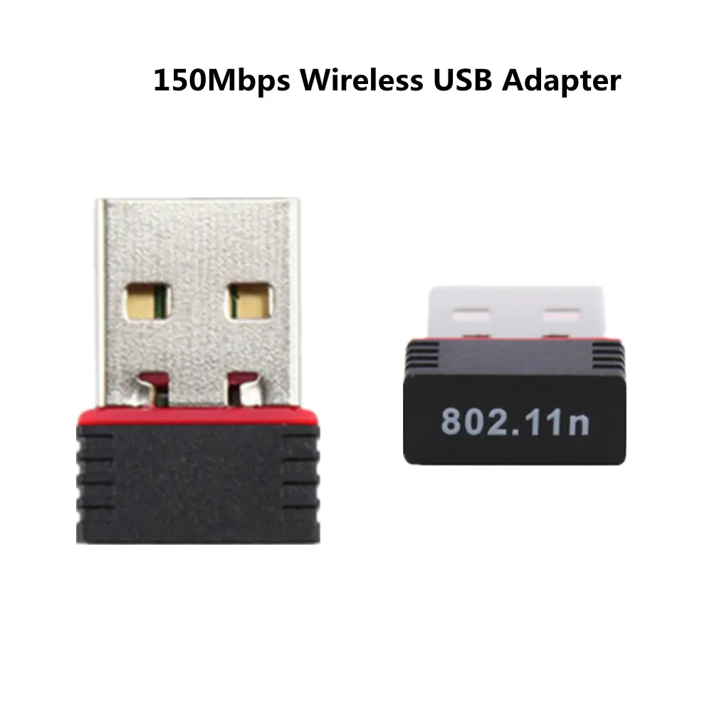 LccKaa Mini USB Không Dây Wifi 802.11N 150/300Mbps Bộ Thu USB 2.0 Dongle Mạng Dành Cho Máy Tính Để Bàn Laptop windows MAC network adapter Network Cards