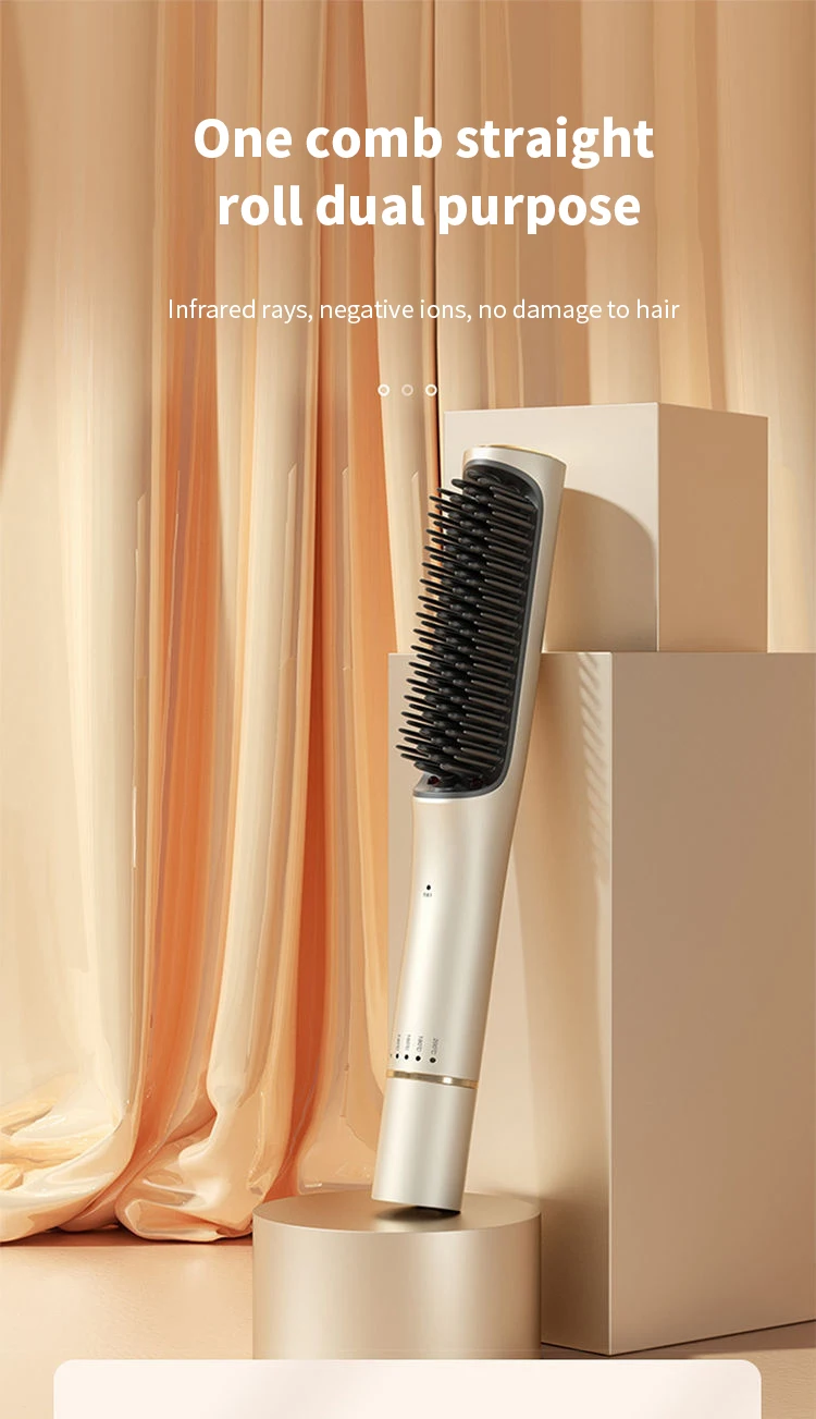 Gadgetoo Youpin Riwa Negative Ion Hair Straightening Comb Electric Hot Comb Brush Gadgetoo Youpin Riwa Negative Ion Hair Straightening Comb Electric Hot Comb Brush