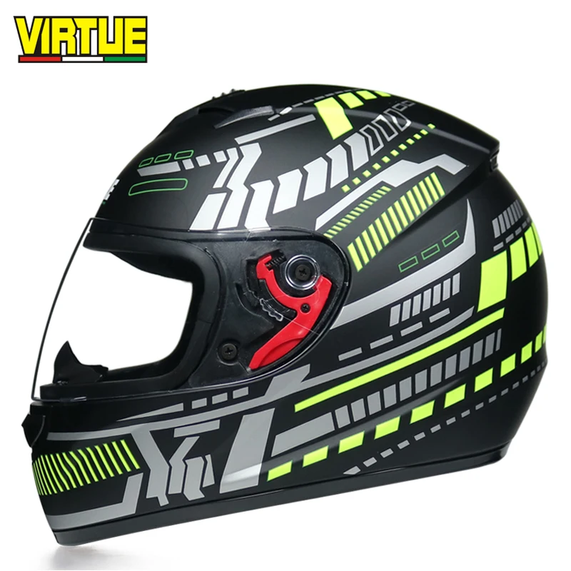 Полнолицевой шлем moto rcycle шлемы Racing dot capacete de moto ciclista para moto cross cask casco s m l xl матовый черный - Цвет: a7