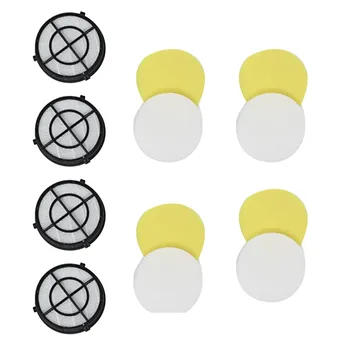 

4-Pack Filter Kit for Bissell Style 16871, 1608861 & 1608860 Pet Hair Eraser Upright Vacuum and Vacuum Model 1650 Series