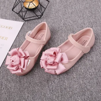 

New Girls Sandals Princess Shoes 2020 Fashion Bottom Flower Girls Shoes Breathable Stick Comfortable Soft Dance Kids Sandals