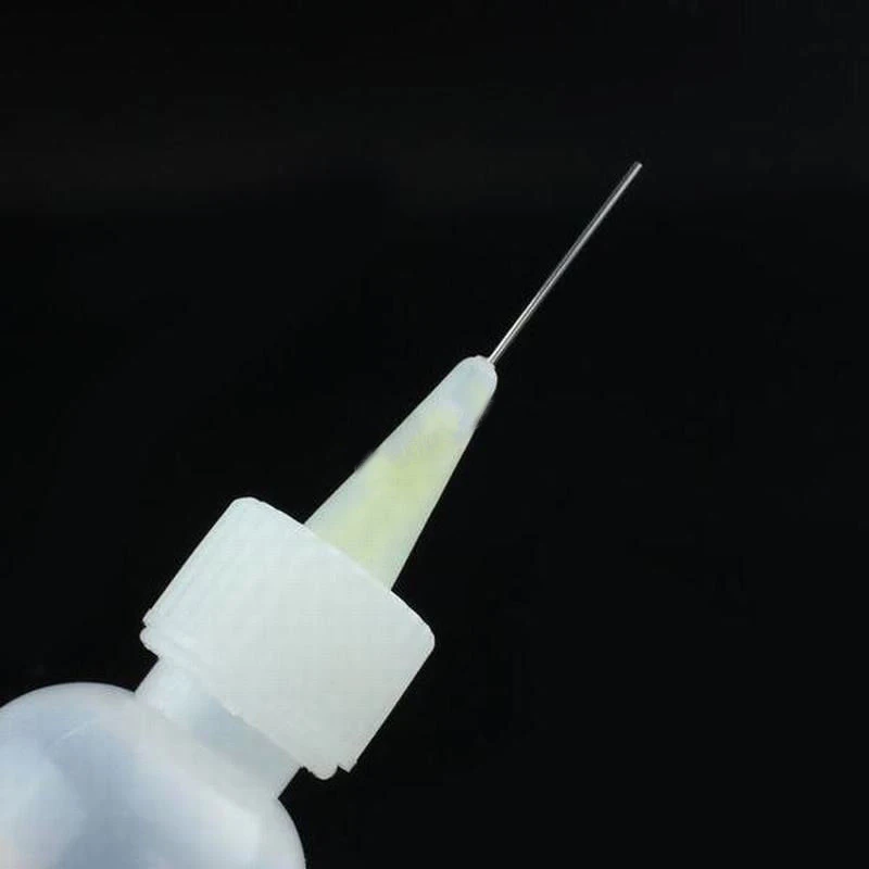 2pcs 50ml Needle Tip Plastic Rosin Bottle Cleaning Liquid Flux Alcohol Oil Dispenser Plastic Hand Bottle Cleaner DIY RepairTools