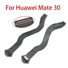 10 шт./лот, плата зарядного устройства PCB Flex Для huawei mate 30 USB порт разъем док-станция зарядный ленточный кабель