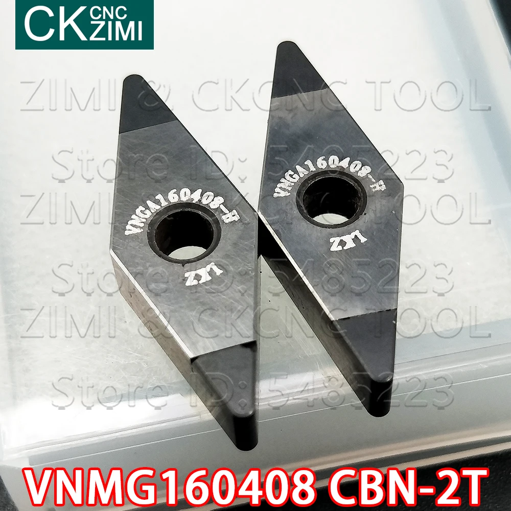 VNMG160408 CBN 2T алмазное лезвие высокая твердость 2 Угол кубический нитрид бора CNC