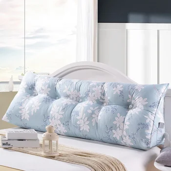 

2020 Back Cushion Bed Cotton Bed Triangular Cushion Printed Bed Head Pillow Soft Bed Head Cushion Bed Head Pillow Bed Cushion