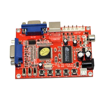 

High Definition Video Converter Board VGA To RGBS/CGA/AV/S Module Accessories With Wire Portable Arcade Game Durable Multicode