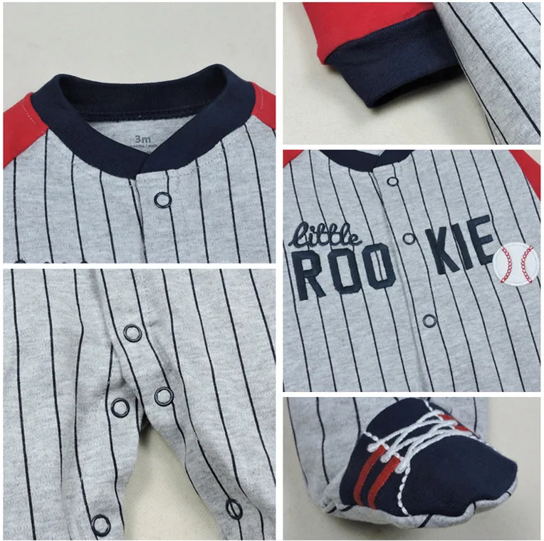 Orangemom Brand summer spring Baby Romper Long Sleeves 100% Cotton Baby Pajamas Cartoon Printed Newborn Baby Girls Boys Clothes