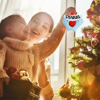 

Cartoon Face Cover Toilet Paper Pendant for Families DIY Christmas Decoration