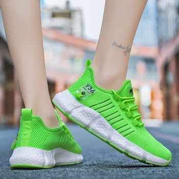 

New Mesh Men Sneakers Casual Shoes Lac-up Men Shoes Lightweight Comfortable Breathable Walking Sneakers Tenis Masculino Adulto