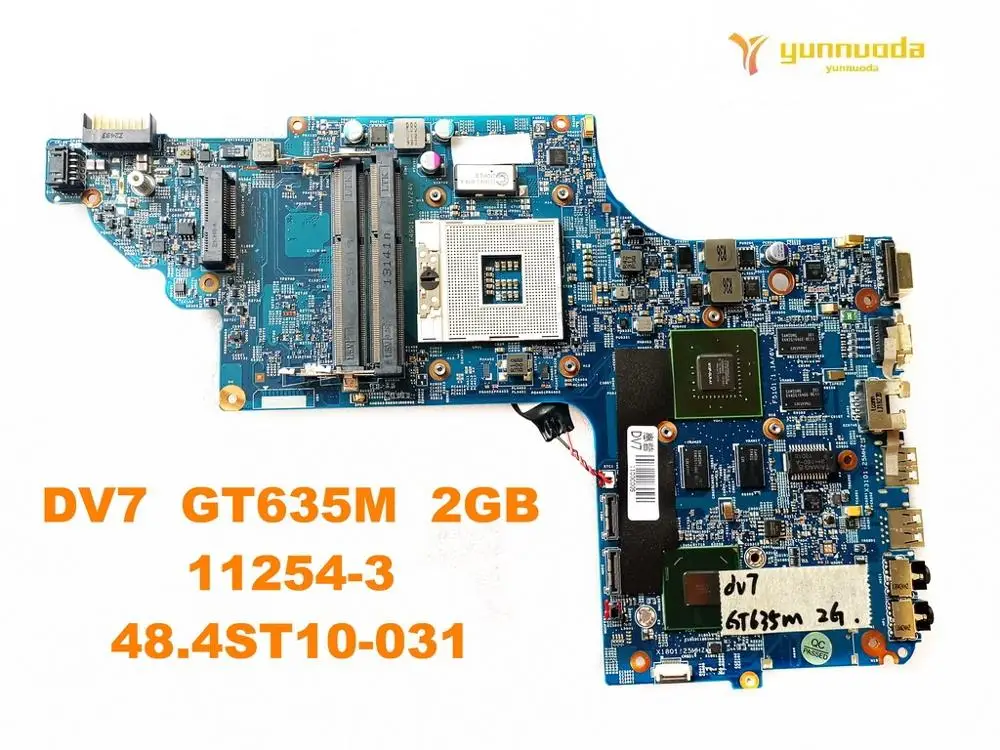 

Original for HP DV7 Laptop motherboard DV7 GT635M 2GB 11254-3 48.4ST10-031 tested good free shipping