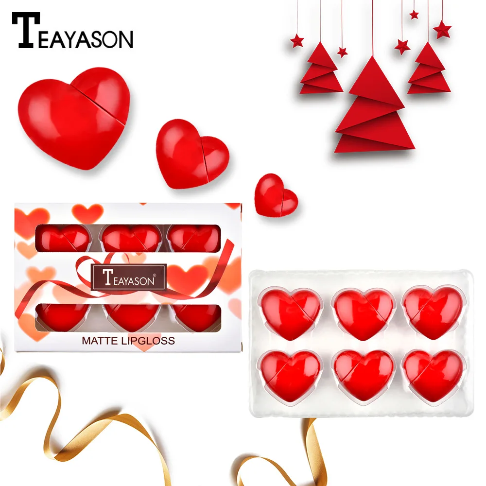 Korean Style Heart Shape Liquid Lipstick Moisturizer Lip Tint Waterproof Sexy Matte Lip Paint Beauty Lip Gloss Lips Makeup Kit Korean Style Heart Shape Liquid Lipstick Moisturizer Lip Tint Waterproof Sexy Matte Lip Paint Beauty Lip Gloss Lips Makeup Kit