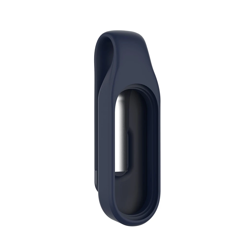 Цветной силиконовый браслет для mi Band 4, 3, ремешок, металлический зажим, браслет для Xiaomi mi Band 4 NFC, сменные 3D полноэкранные пленки