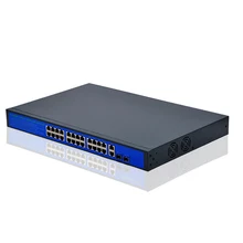 52V 10/100/1000 Мбит/с на 24 порта пассивный Неуправляемый коммутатор питания через Ethernet