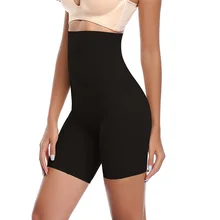 Женские трусы с высокой талией, дышащие трусы для коррекции фигуры, нижнее белье для похудения, корректирующее боди, нижнее белье