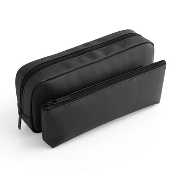 

Cosmetic Case Container Casual Travel PU Multifunctional Women Makeup Bag Solid Durable Storage Portable Pouch Multi-layer Girl