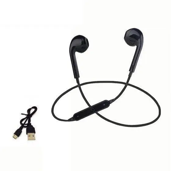 Черный Беспроводные Bluetooth мини наушники спортивные наушники-вкладыши стерео гарнитура с микрофоном спортивные наушники для бега тренировки тренажерный зал - Цвет: Черный