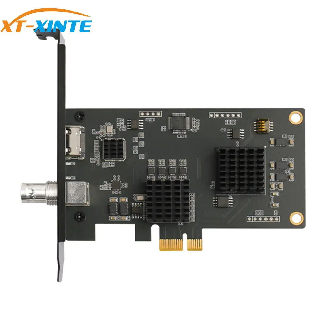 

Двухканальная SDI/HDMI-совместимая HD PCIE карта захвата для переключения игр прямой трансляции PS4/NS камера SLR 4k запись Vmix
