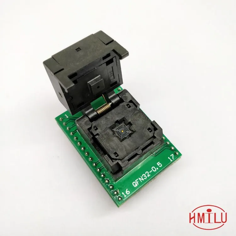 soquete qfn32 soquete de programação