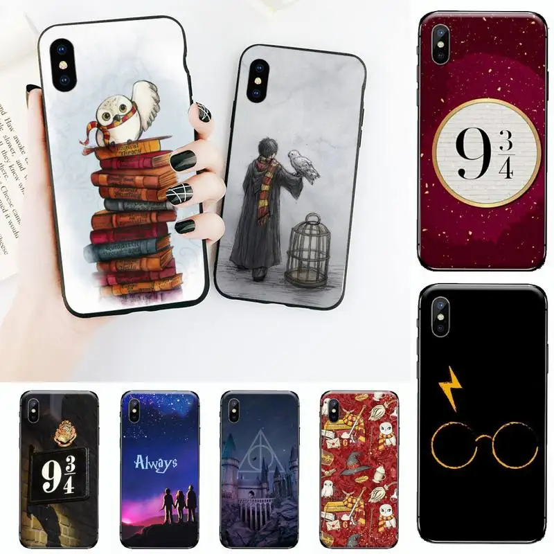 

Eternally Hogwart Harries Potter Comic design Phone Case for iPhone 11 12 pro XS MAX 8 7 6 6S Plus X 2020 XR Mini